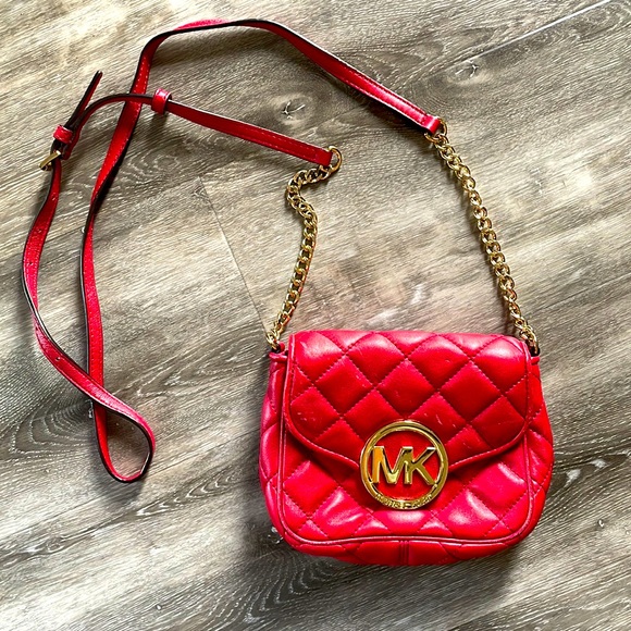 Quilted Crossbody Bag Michael Kors Fulton Quilted Bag Leather